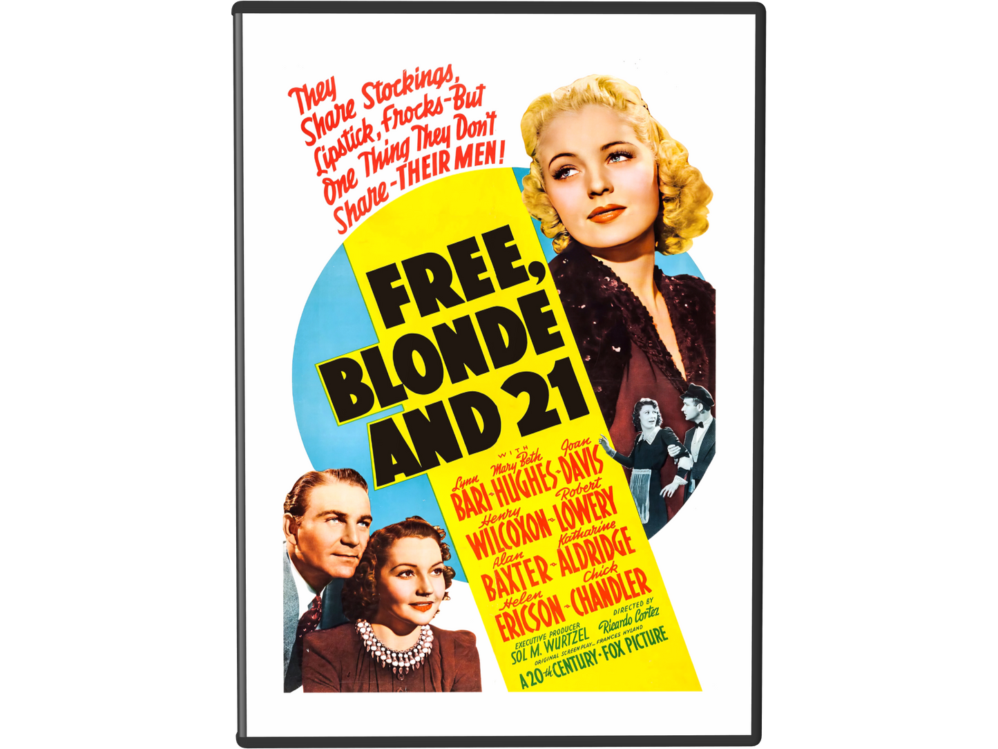 Free, Blonde, and 21 (1940) DVD