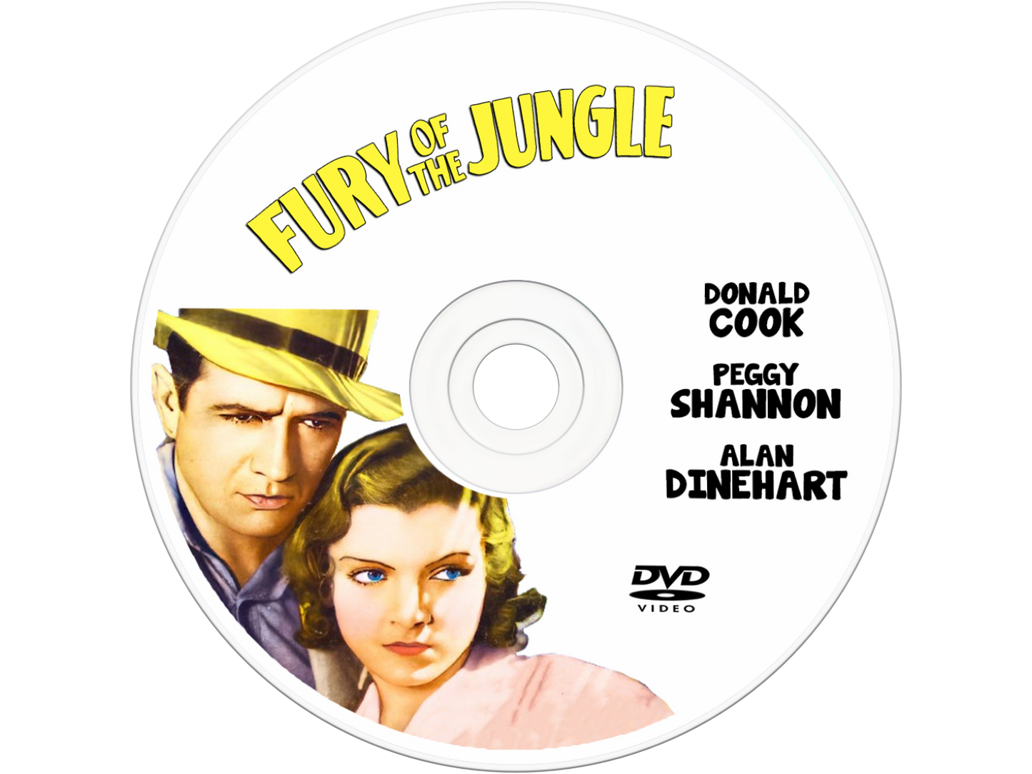 Fury of the Jungle (1933) DVD
