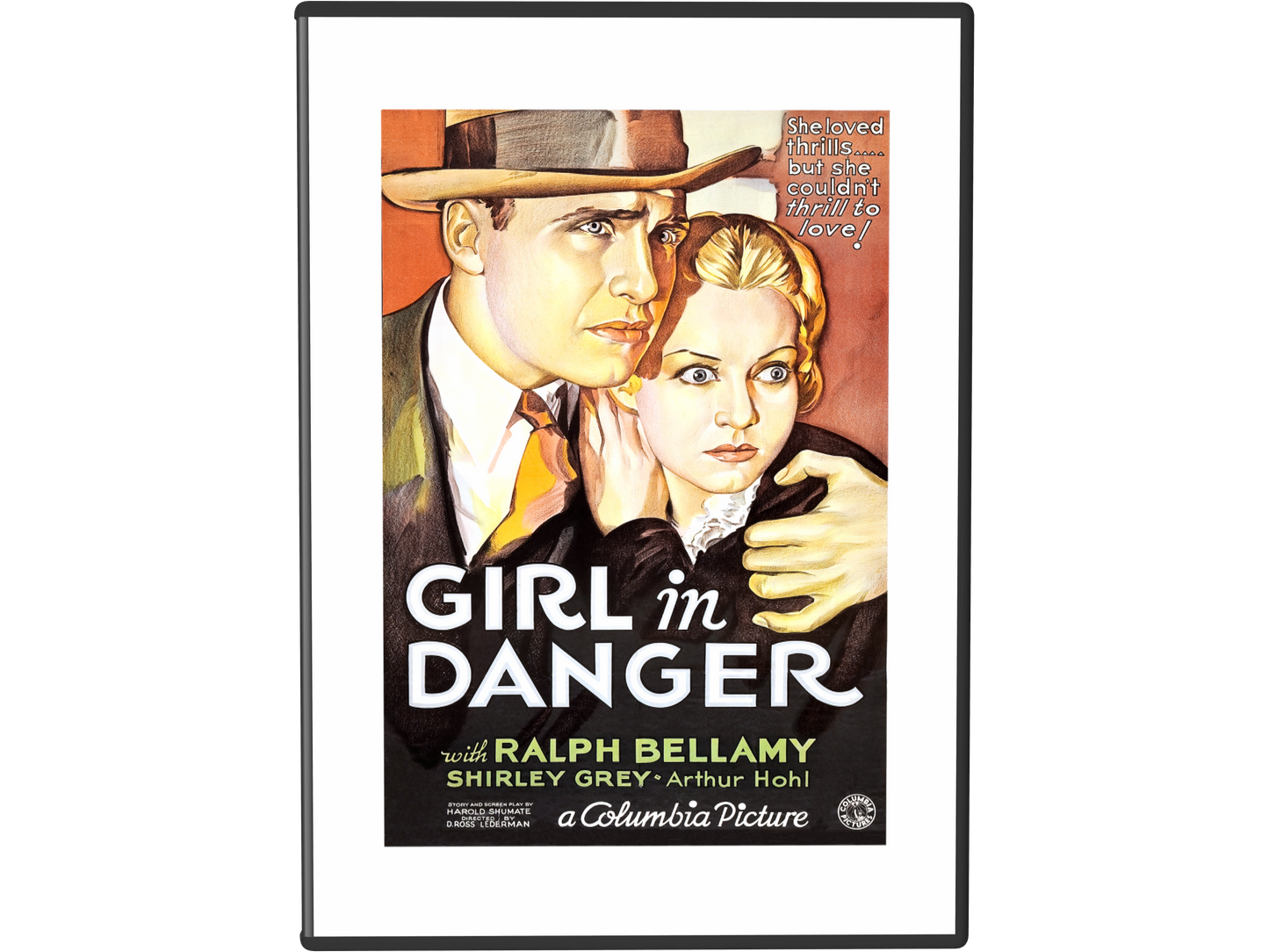 Girl in Danger (1934) DVD