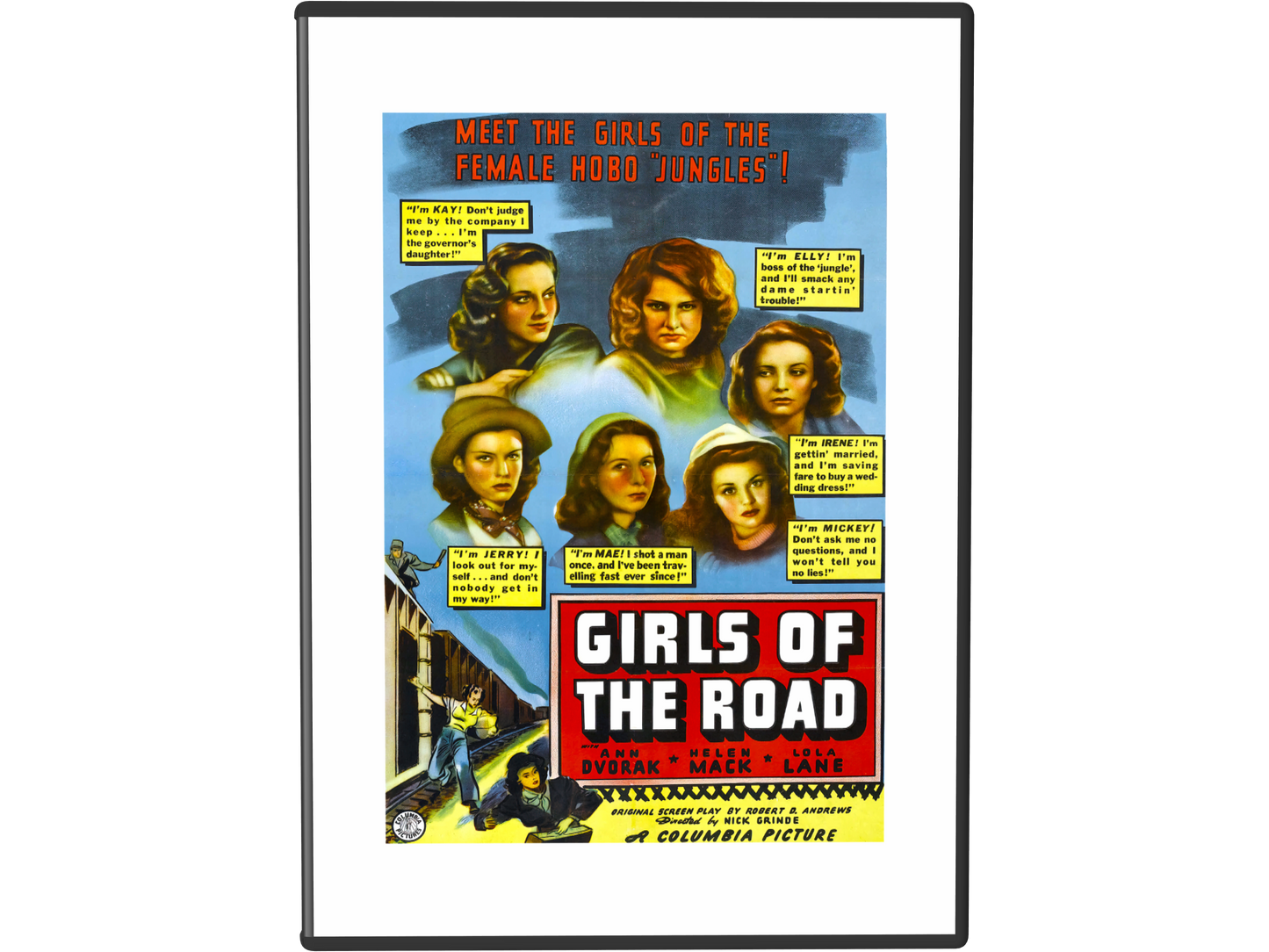 Girls of the Road (1940) DVD