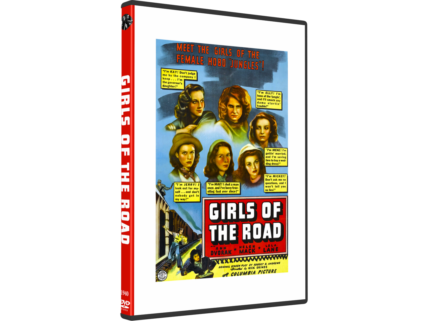Girls of the Road (1940) DVD