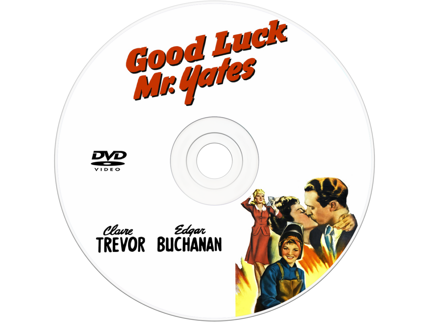 Good Luck, Mr. Yates (1943) DVD