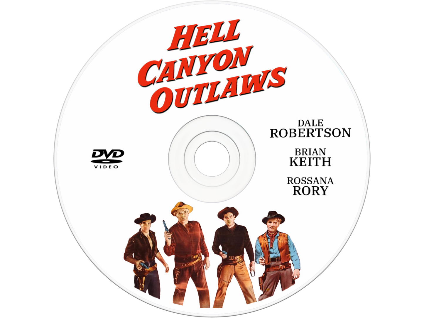 Hell Canyon Outlaws (1957) DVD