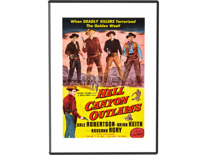 Hell Canyon Outlaws (1957) DVD