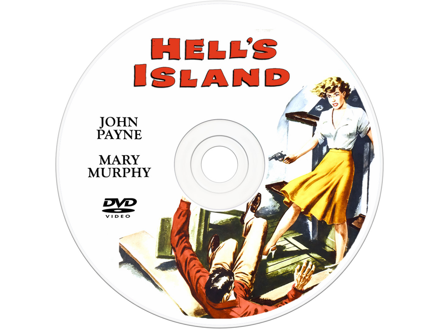 Hell's Island (1955) DVD