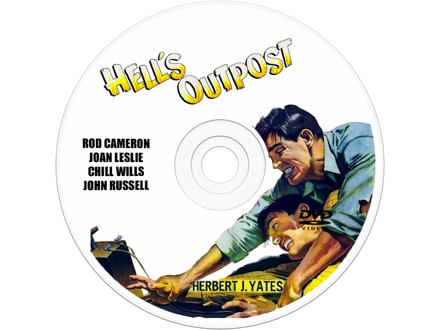 Hell's Outpost (1954) DVD