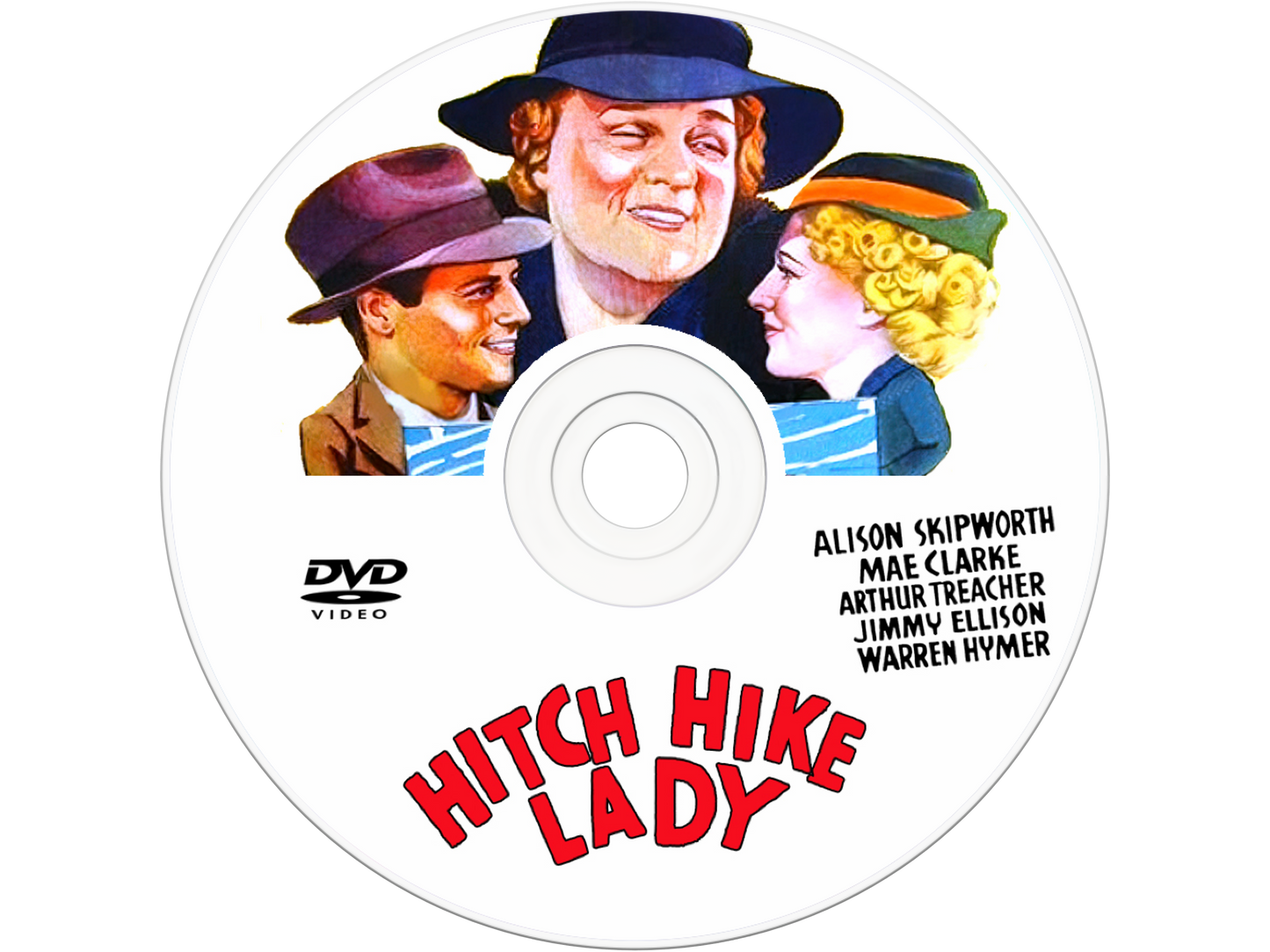 Hitch Hike Lady (1935) DVD
