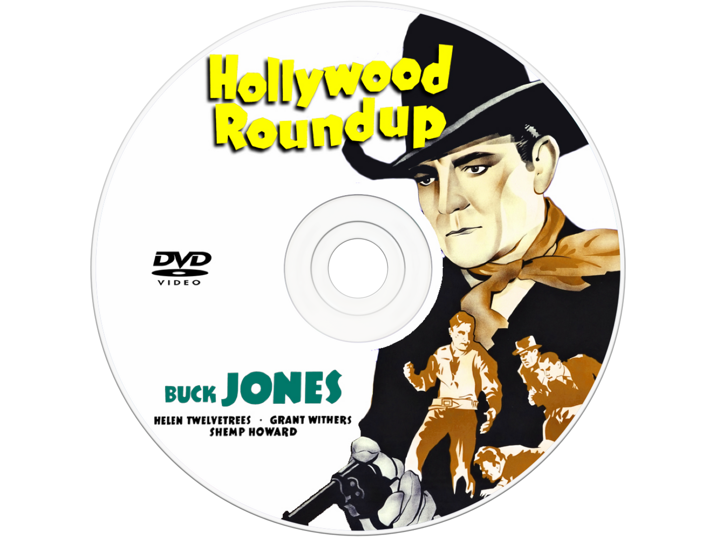Hollywood Round-Up (1937) DVD