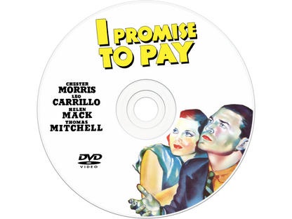 I Promise to Pay (1937) DVD