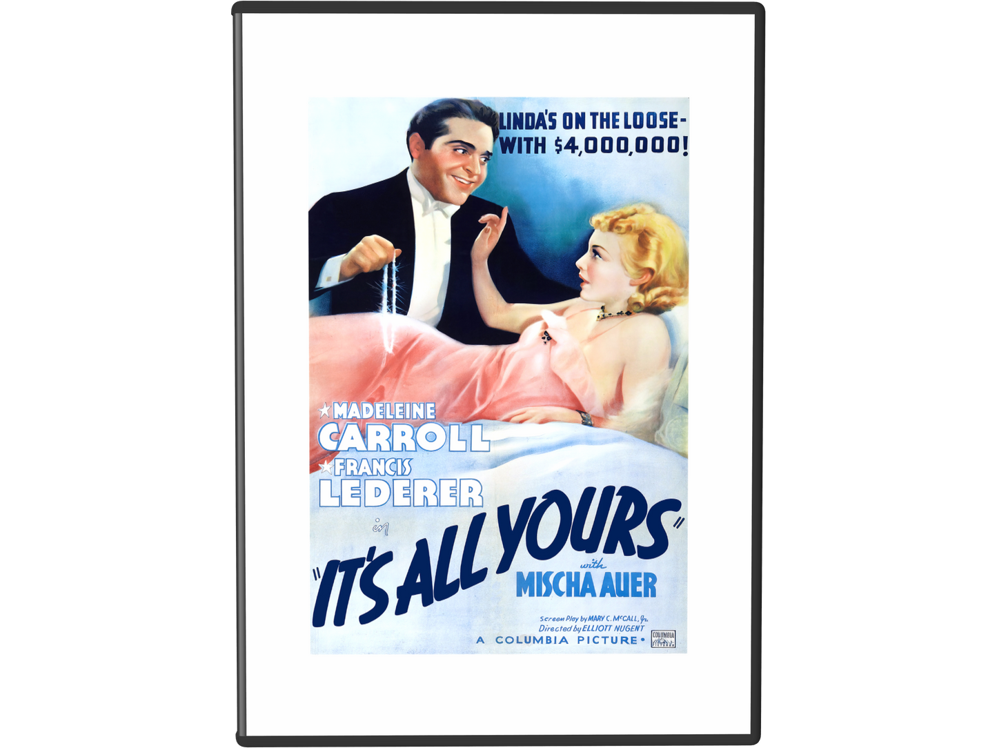 It's All Yours (1937) DVD
