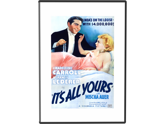 It's All Yours (1937) DVD