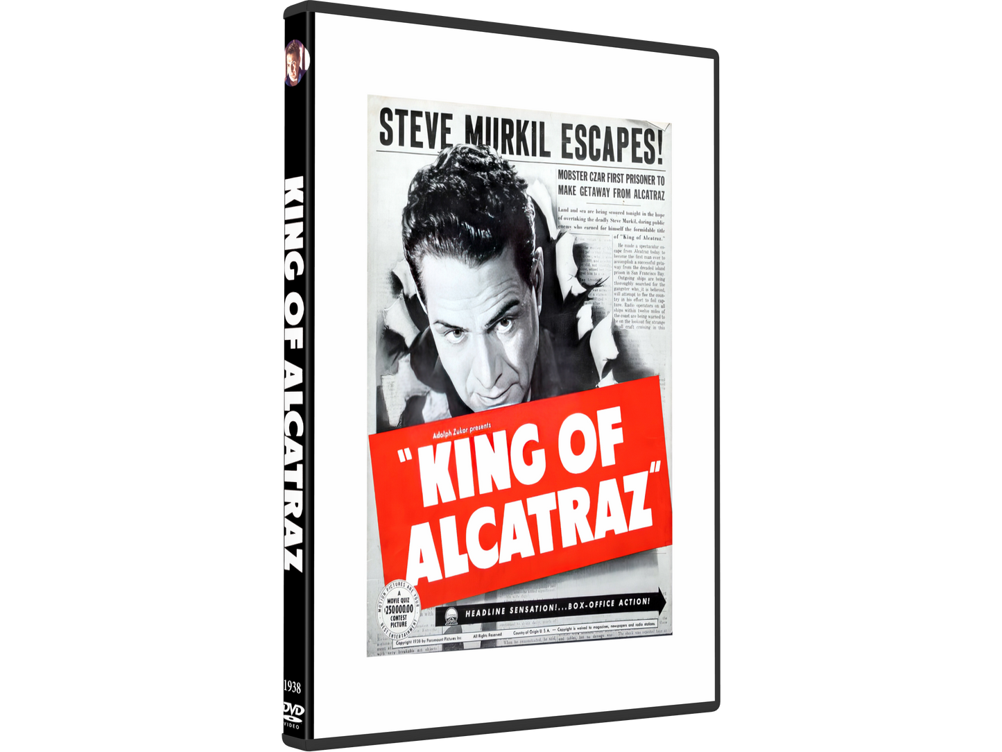 King of Alcatraz (1938) DVD