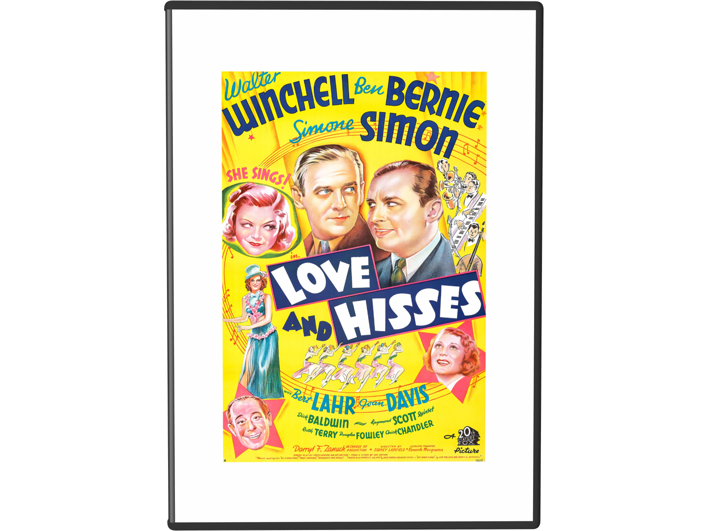 Love and Hisses (1937) DVD