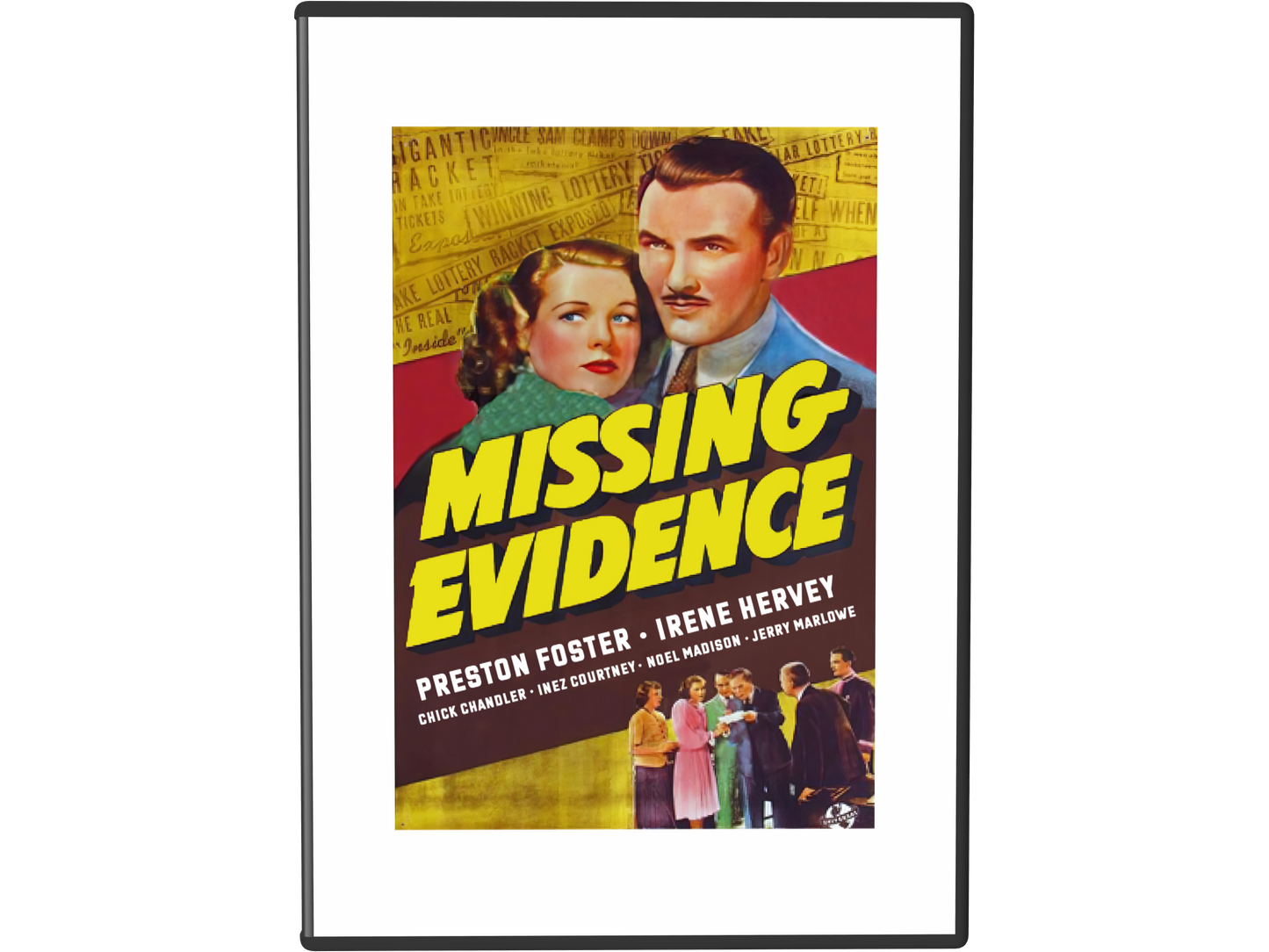 Missing Evidence (1939) DVD