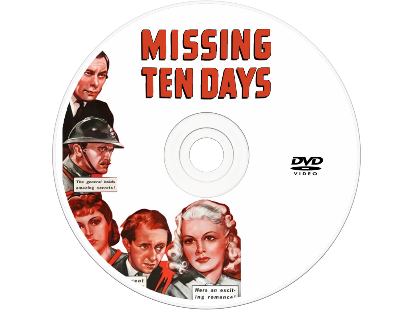 Missing Ten Days (1940) DVD