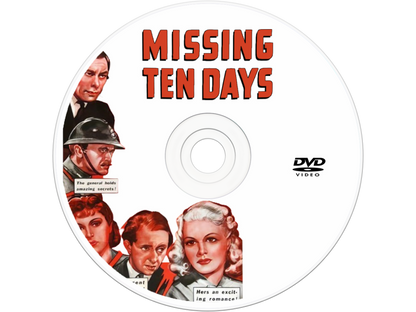 Missing Ten Days (1940) DVD