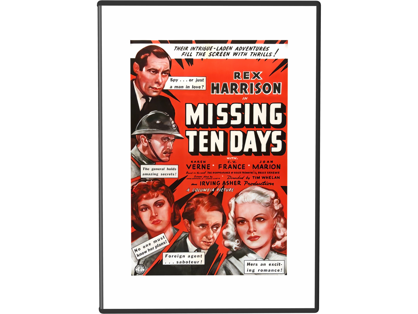 Missing Ten Days (1940) DVD