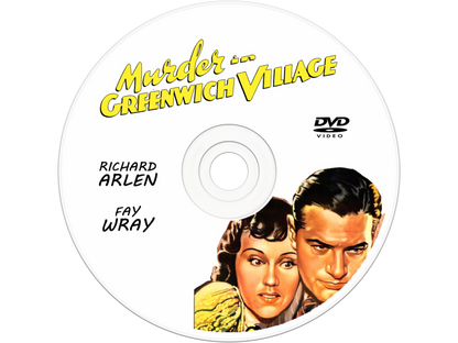 Murder in Greenwich Village (1937) DVD