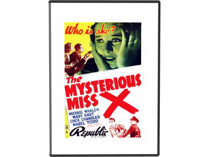 Mysterious Miss X, The (1939) DVD