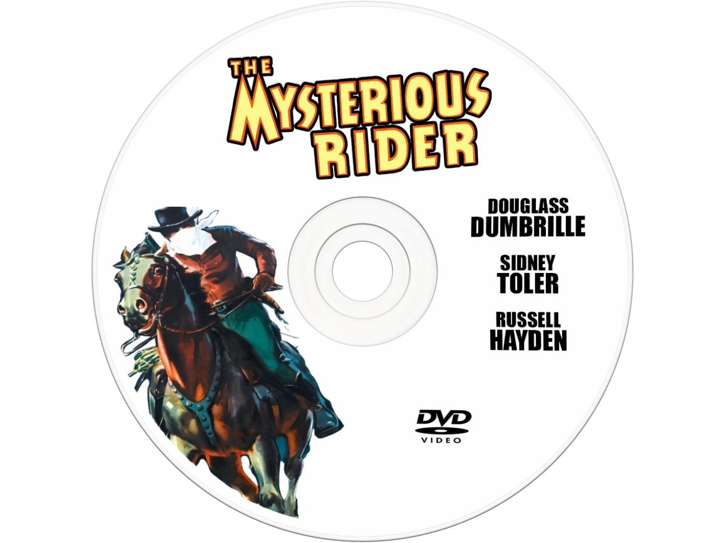 Mysterious Rider, The (1938) aka Mark of the Avenger DVD