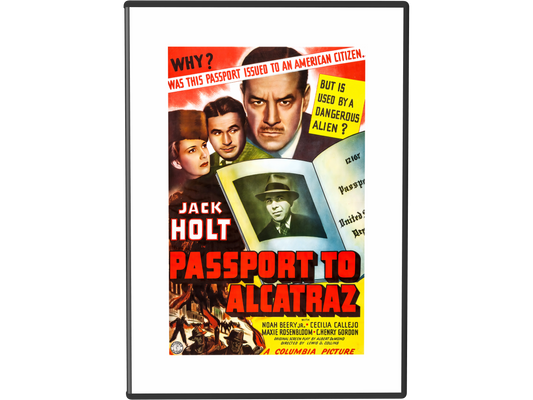 Passport to Alcatraz (1940) DVD