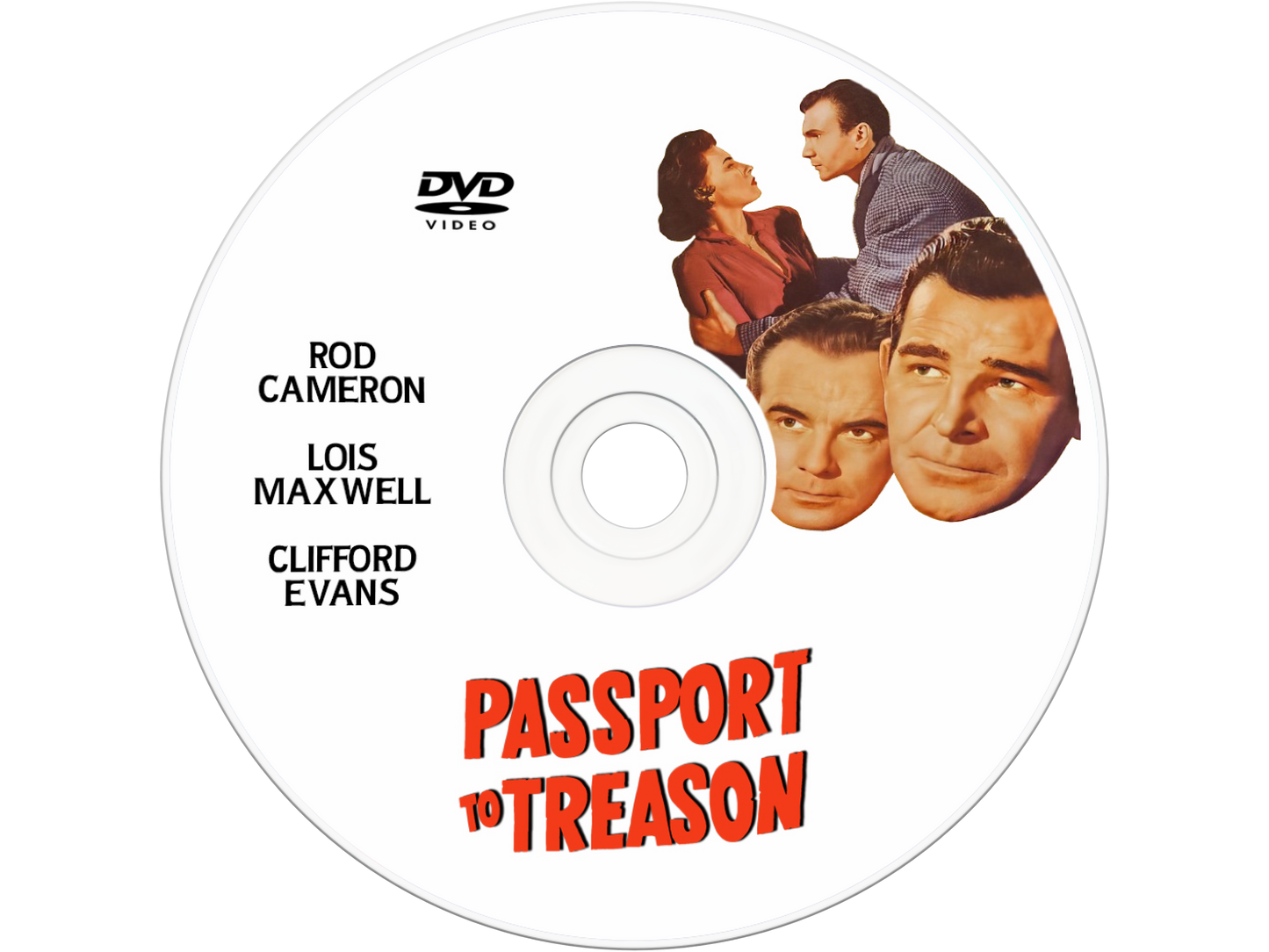 Passport to Treason (1956) DVD