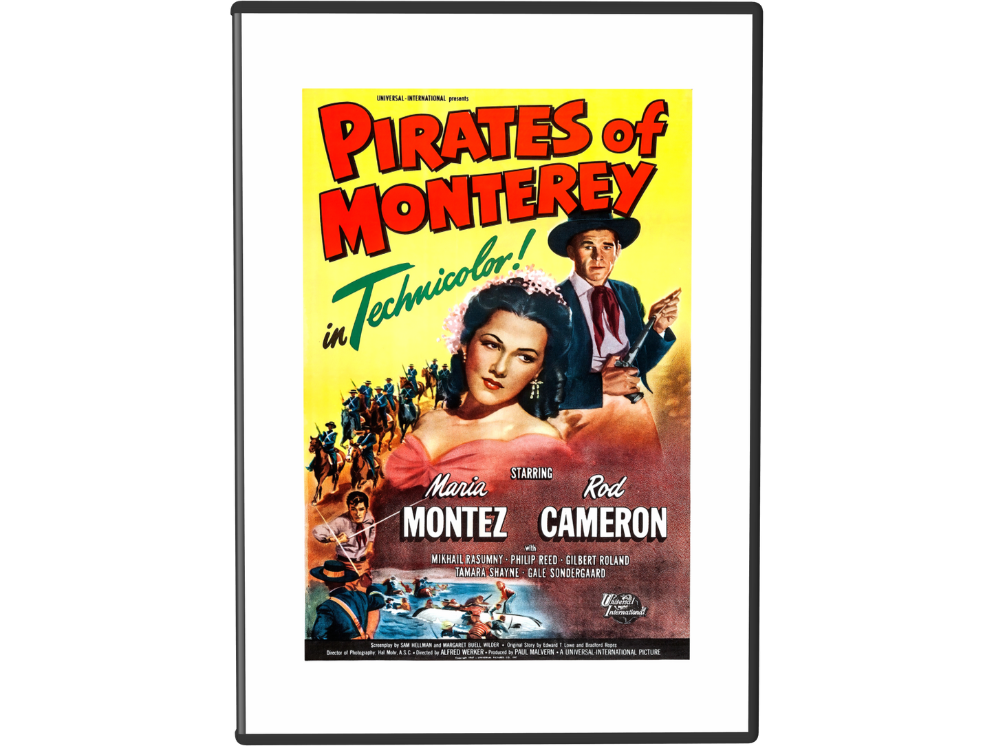 Pirates of Monterey (1947) DVD