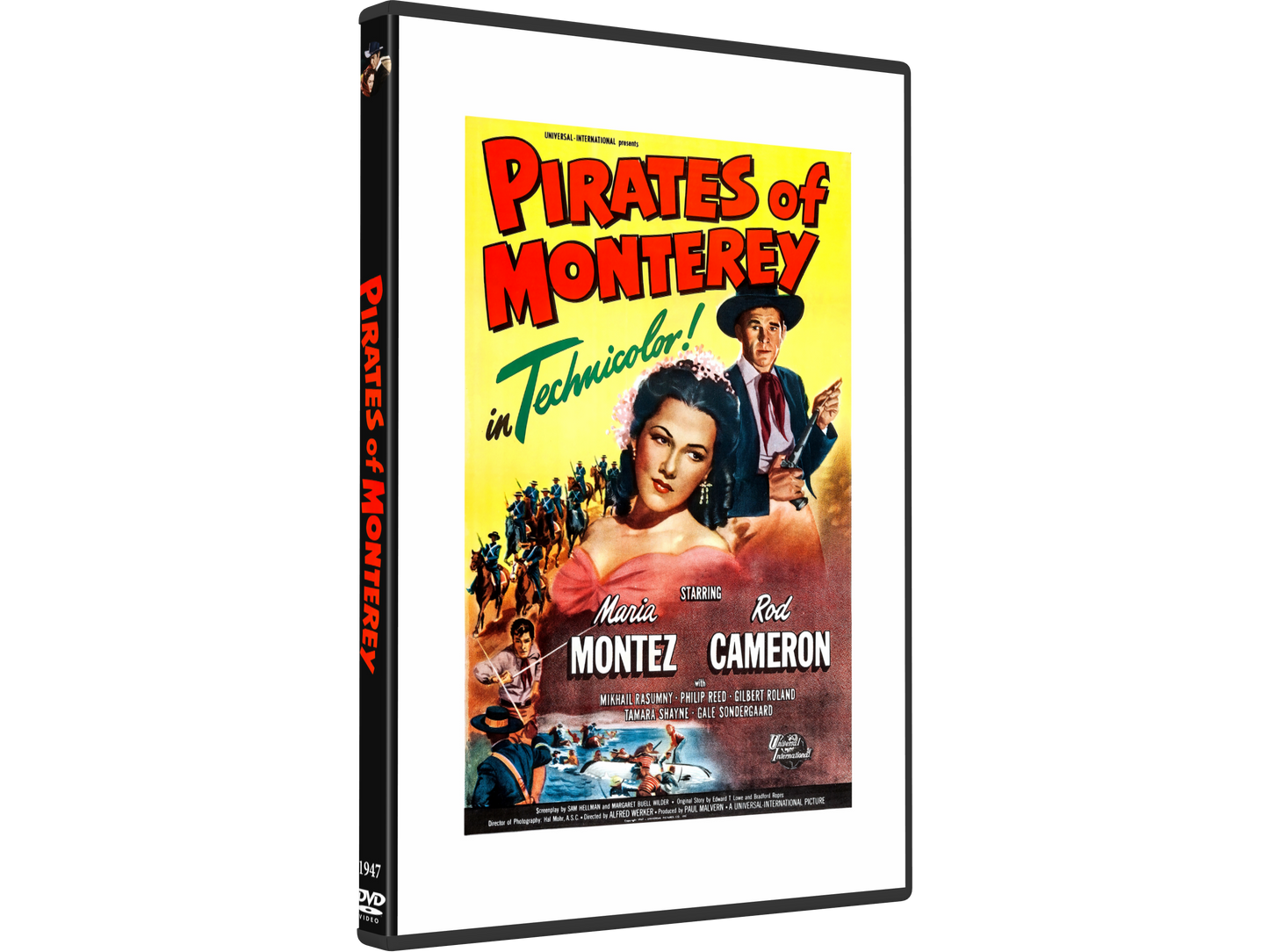 Pirates of Monterey (1947) DVD