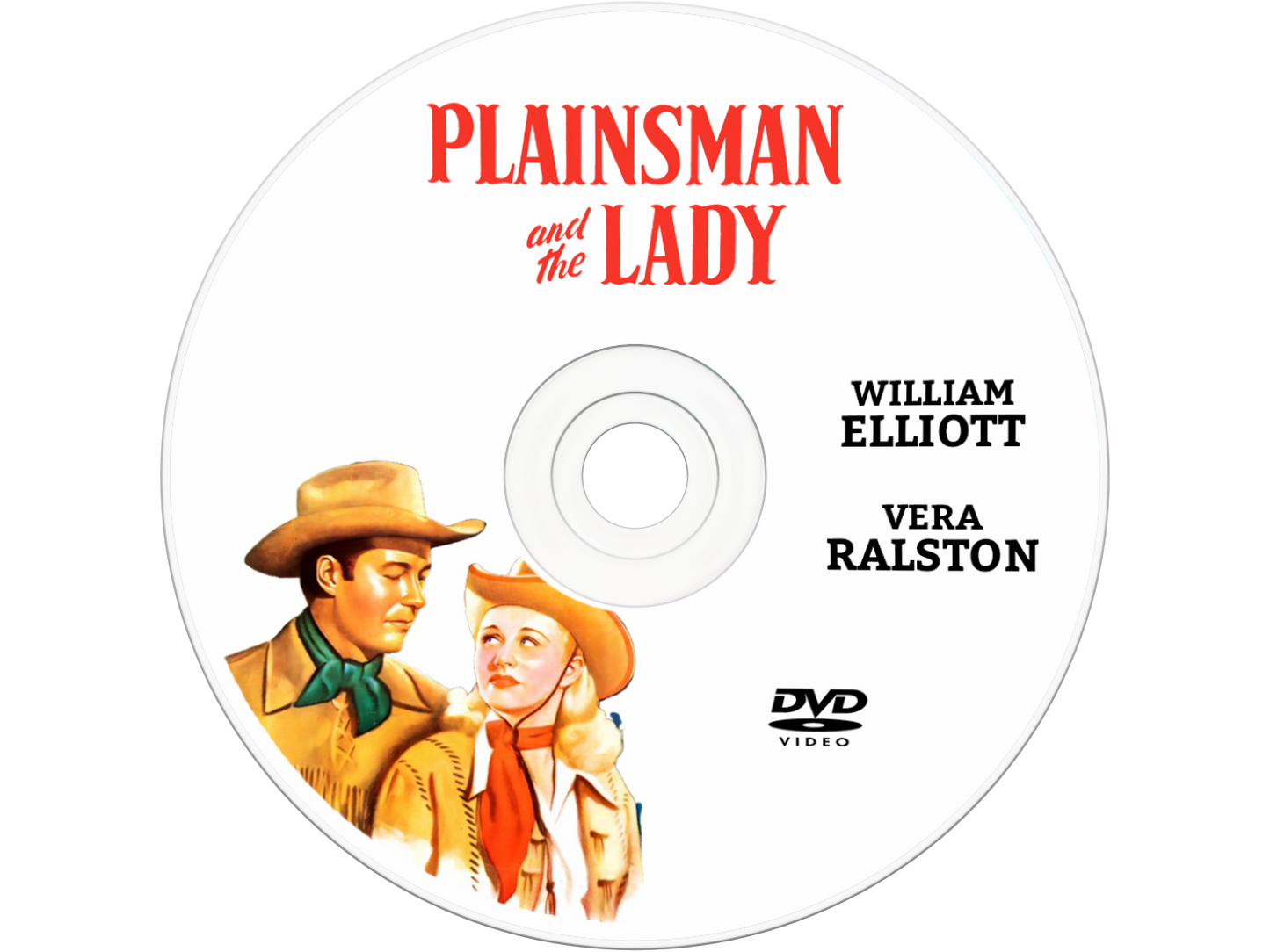 Plainsman and the Lady (1946) DVD