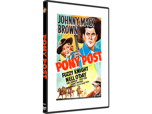 Pony Post (1940) DVD