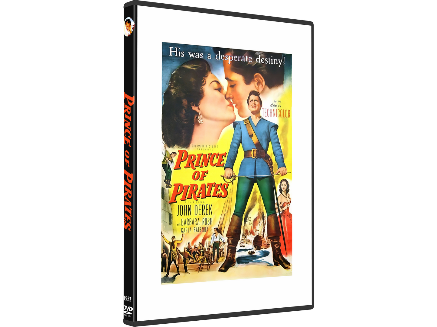 Prince of Pirates (1953) DVD