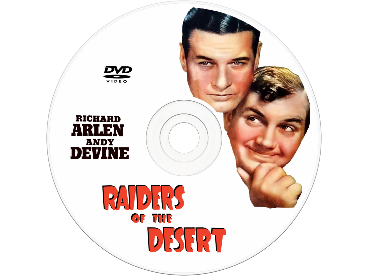 Raiders of the Desert (1941) DVD