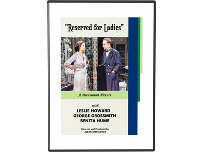 Reserved for Ladies (1932) DVD