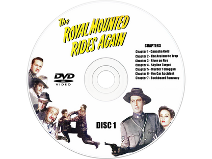 Royal Mounted Rides Again, The (1945) DVD