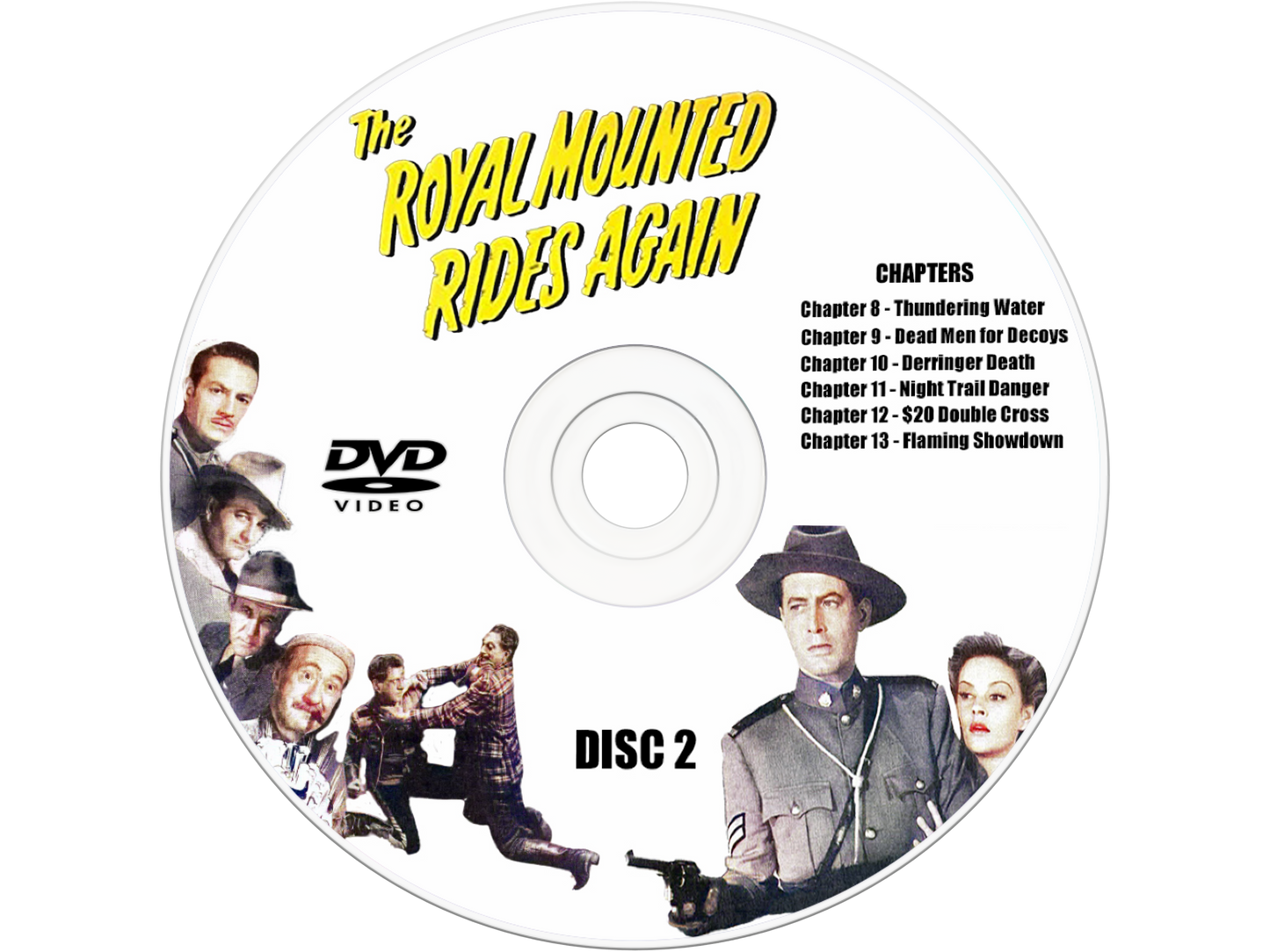 Royal Mounted Rides Again, The (1945) DVD