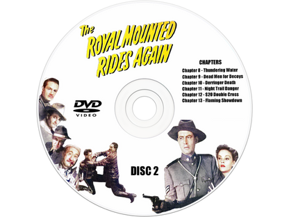 Royal Mounted Rides Again, The (1945) DVD