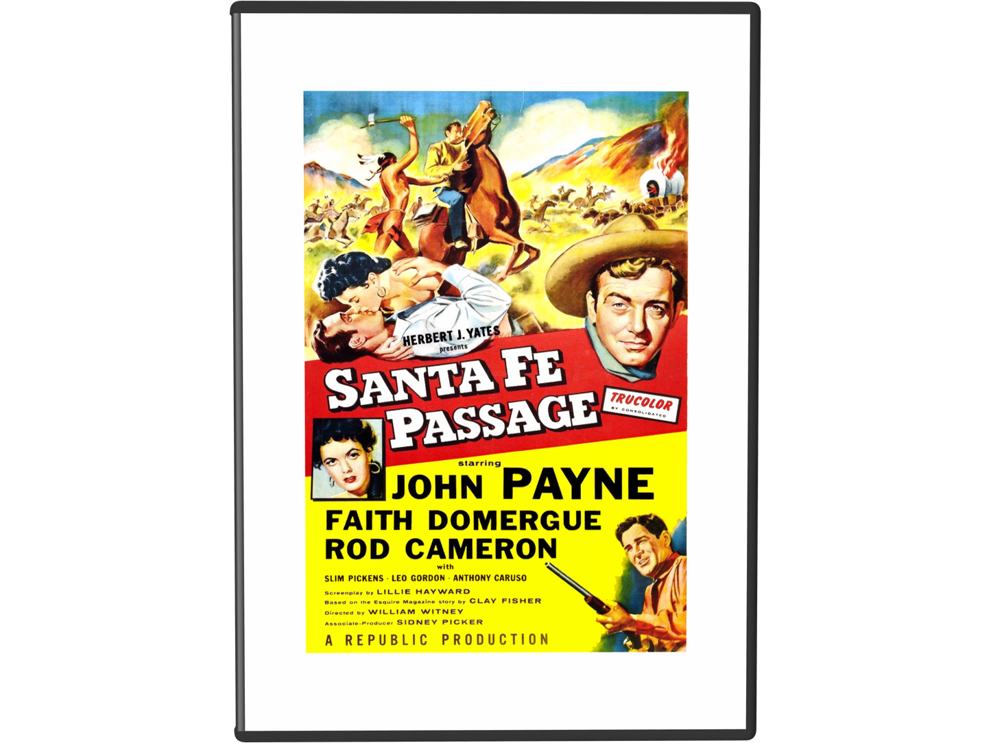 Santa Fe Passage (1955) DVD