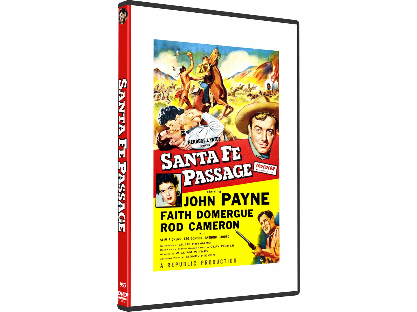 Santa Fe Passage (1955) DVD