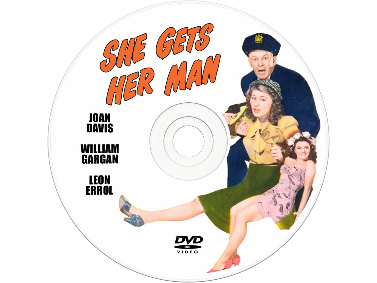 She Gets Her Man (1945) DVD