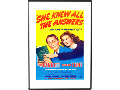 She Knew All the Answers (1941) DVD