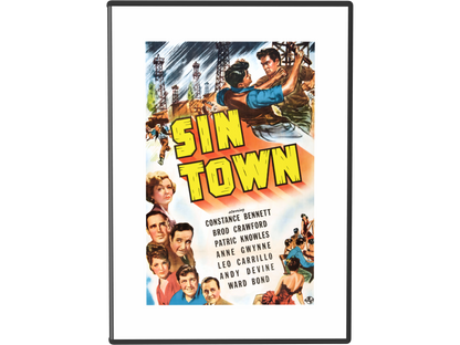 Sin Town (1942) DVD